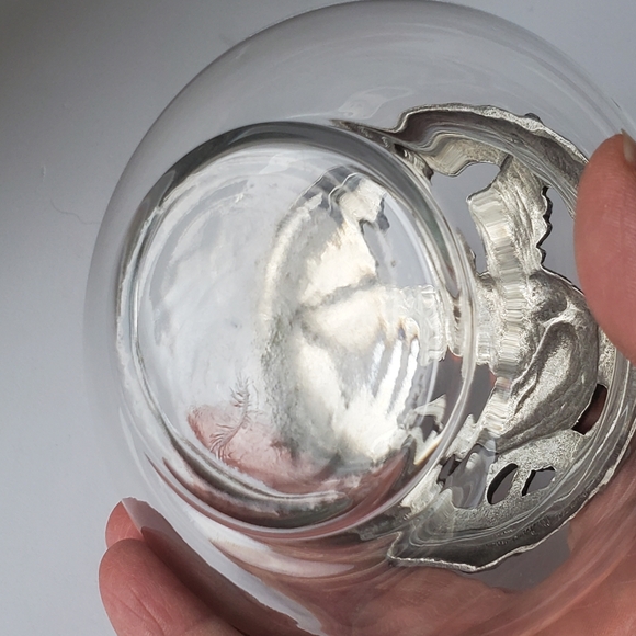 Vintage Seagull Pewter Canada 1988 Two Love Birds Potpourri Holder Trinket Box - Picture 5 of 7